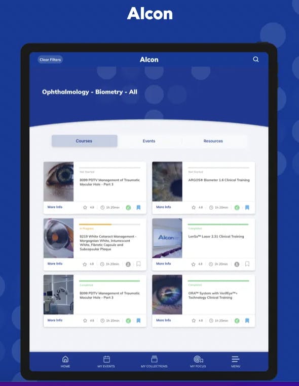 Alcon Launches "Alcon Experience Academy" App, Expanding OnDemand Learning Eyewire+